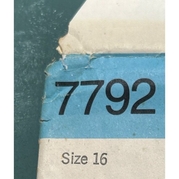 Shirtwaist Dress Belted Size 16 Vtg 1976 Sewing Pattern 7792 Simplicity FF - Picture 3 of 4